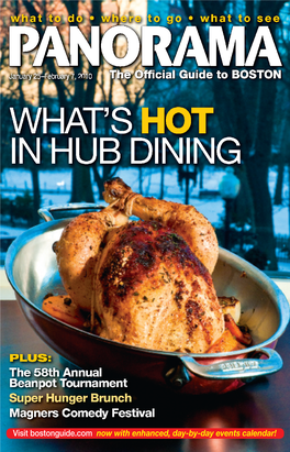 What'shot in Hub Dining