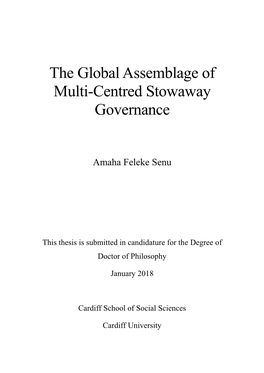 The Global Assemblage of Multi-Centred Stowaway Governance