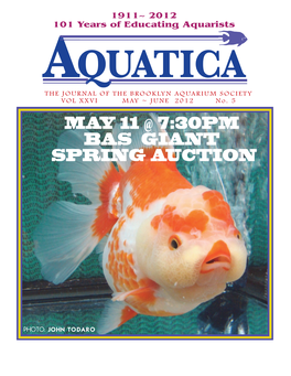 May 11 @ 7:30Pm Bas Giant Spring Auction
