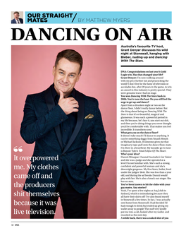 DANCING on AIR Australia’S Favourite TV Host, Grant Denyer Discusses His Wild Night at Stonewall, Hanging with Bieber, Nuding-Up and Dancing with the Stars