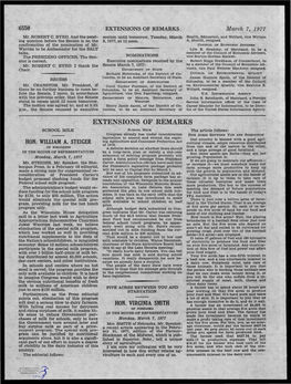 March '7, 1977 EXTENSIONS of REMARKS 65~ Under Some of the Proposed Regulation• 4