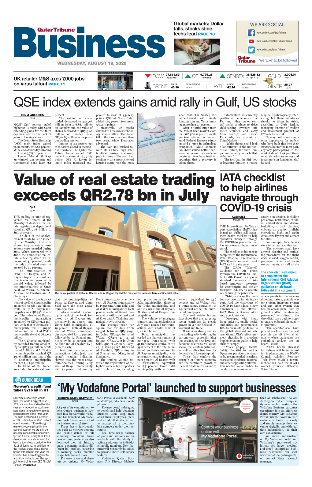 Value of Real Estate Trading Exceeds QR2.78 Bn in July