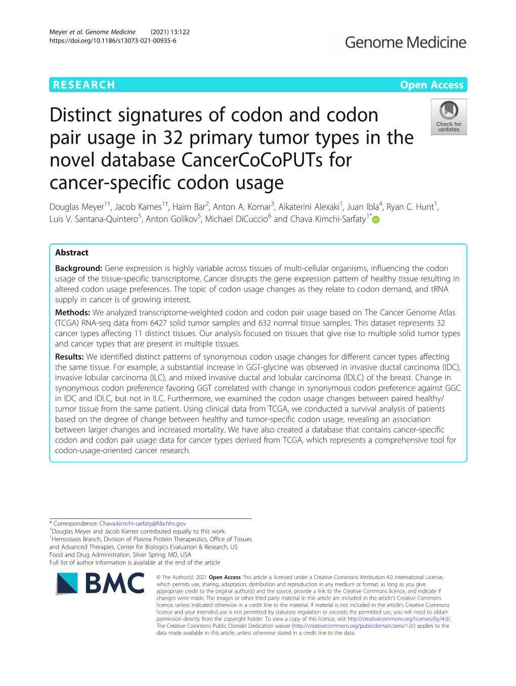 Distinct Signatures of Codon and Codon Pair Usage in 32 Primary