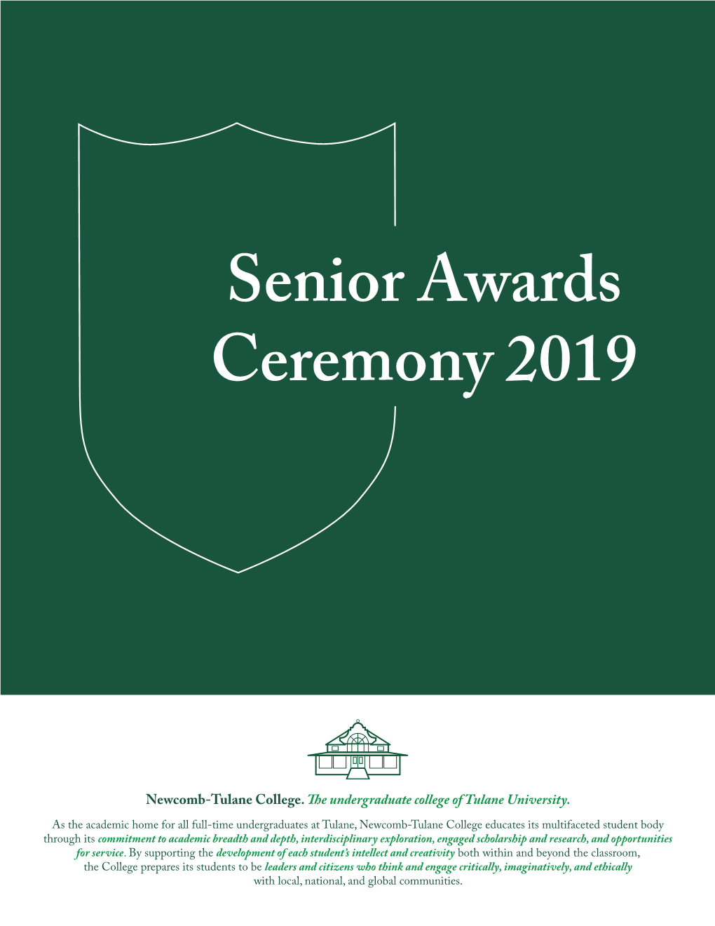 Senior Awards Ceremony 2019