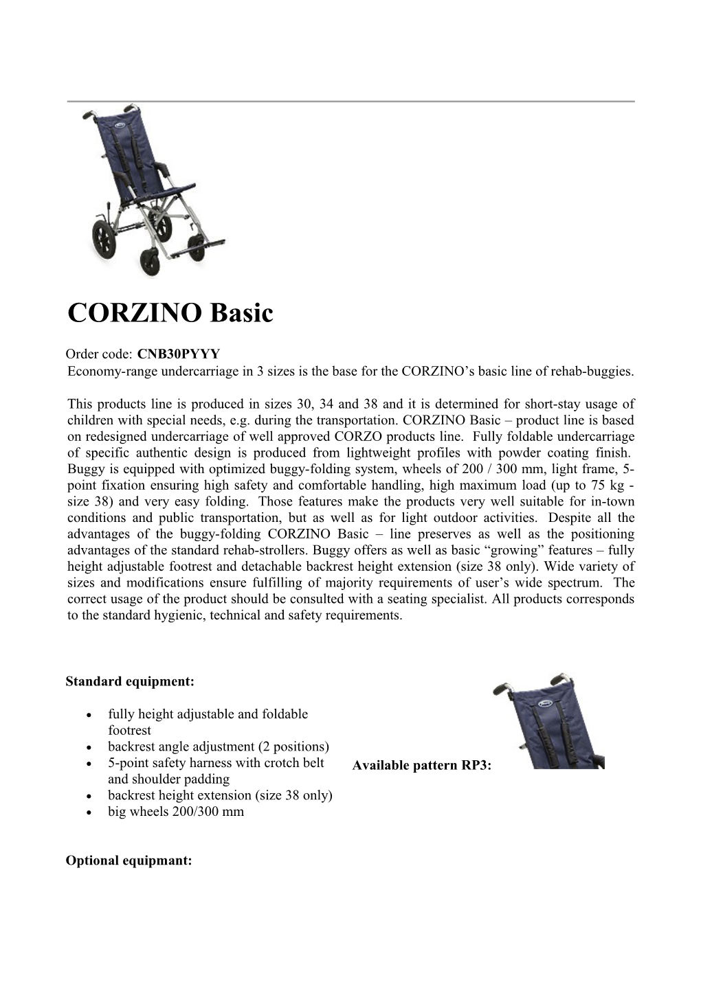 CORZINO Basic