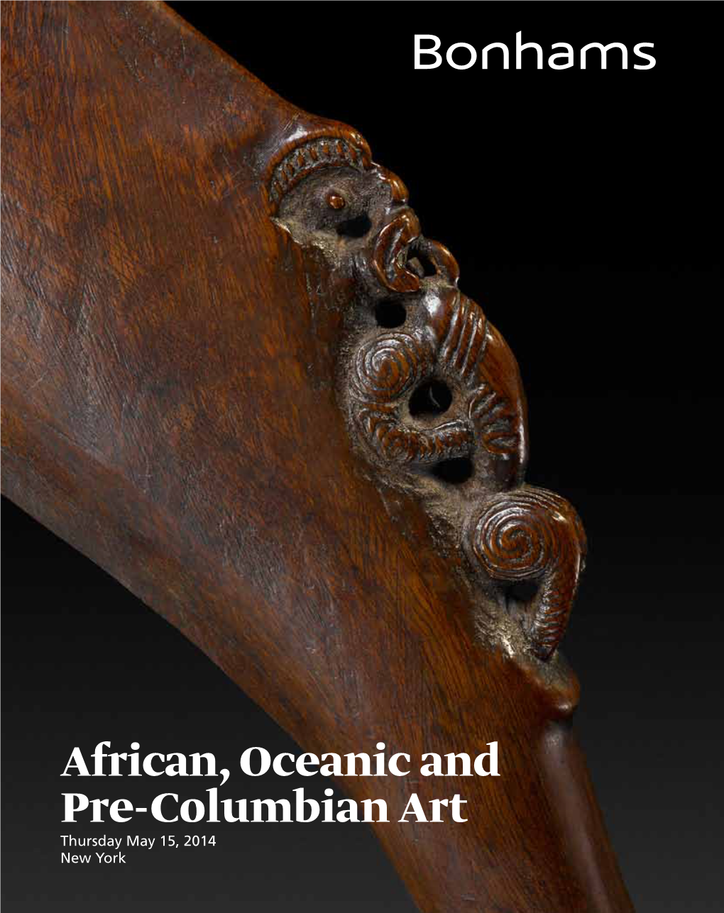 African, Oceanic and Pre-Columbian Art Thursday May 15, 2014 New York