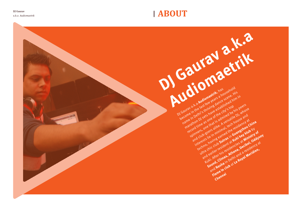 DJ Gaurav Orange 2 Page