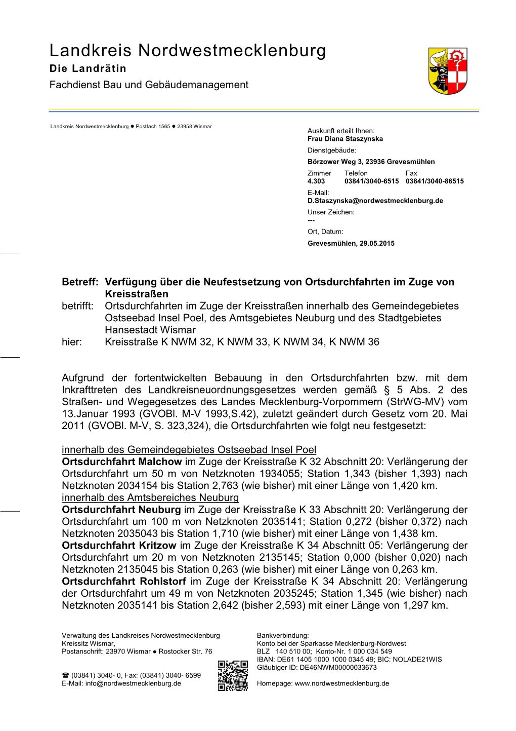 Landkreis Nordwestmecklenburg