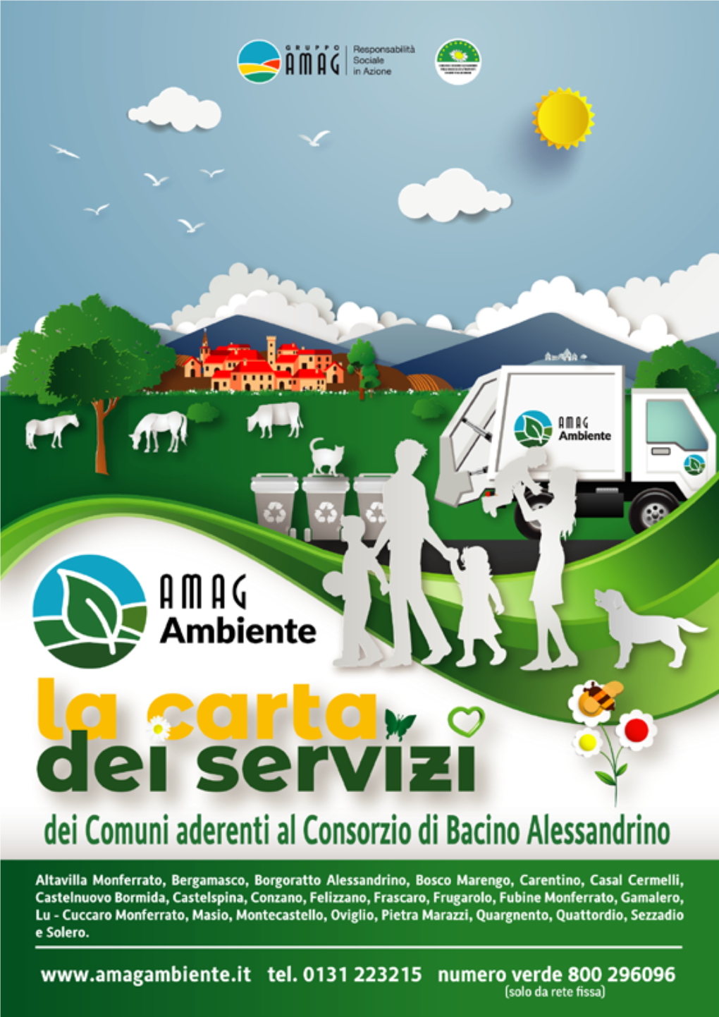 Carta Dei Servizi Dei Comuni Del Consorzio Di Bacino Alessandrino