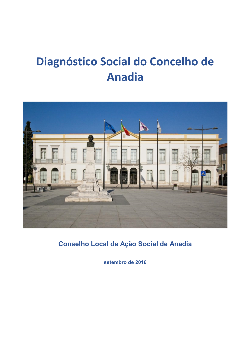 Diagnóstico Social Do Concelho De Anadia