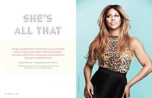 Orange Is the New Black 'S Laverne Cox Is an Accomplished Actress