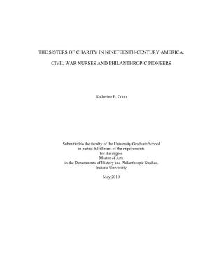 The Sisters of Charity in Nineteenth-Century America