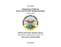 Defense Information Systems Agency (DISA) Core Strategic Goals