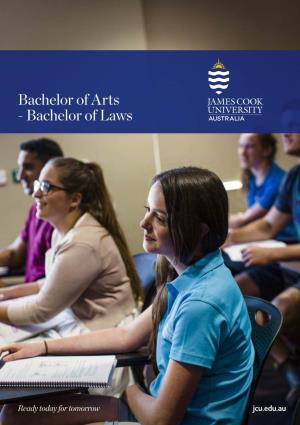 Bachelor of Arts - Bachelor of Laws