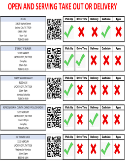 Restaurants to Go 3-30-2020.Xlsx