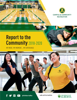 Report to the Community2018-2020