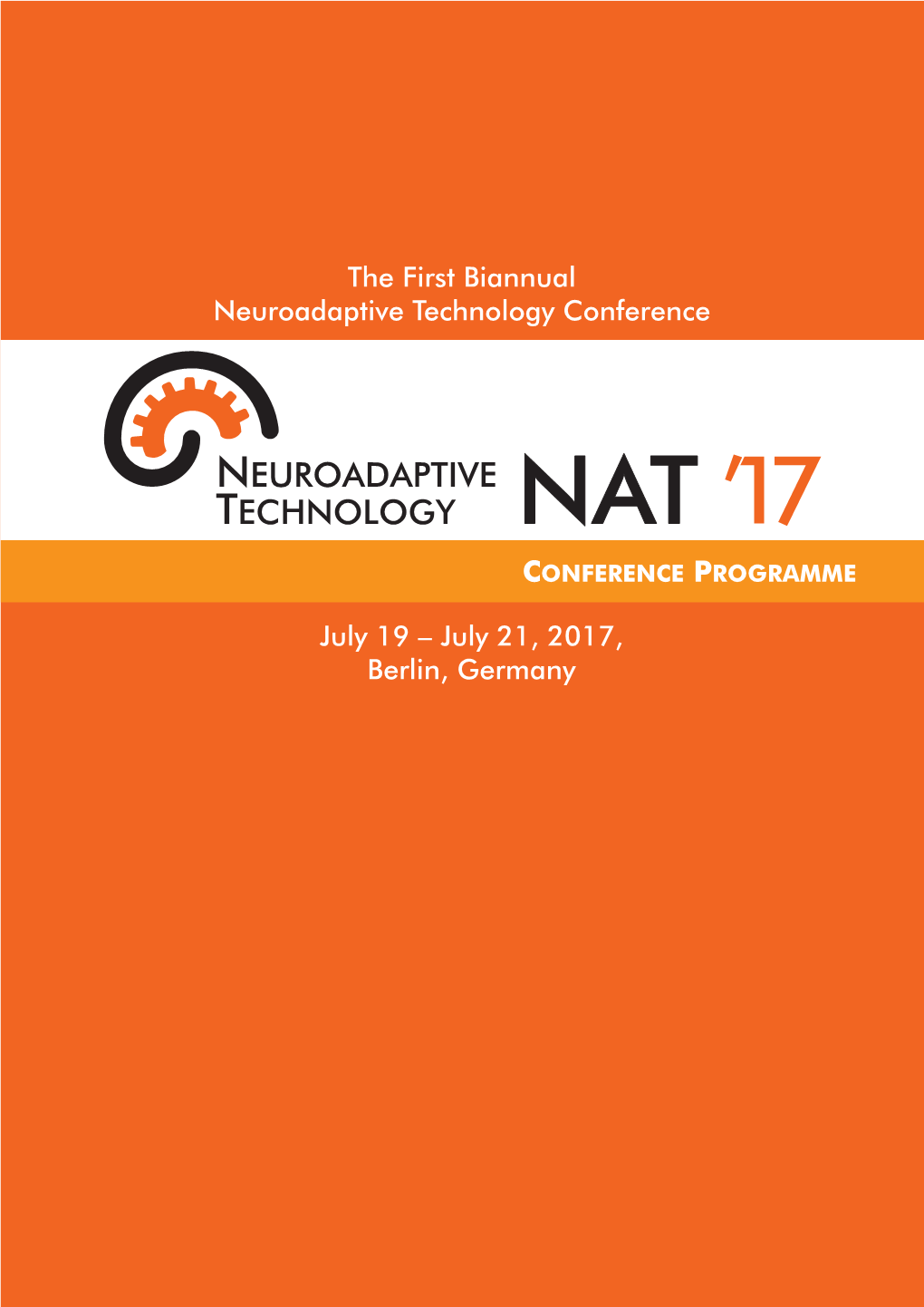 Nat ’17 Cponference Rogramme
