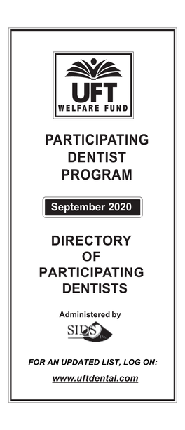 Participating Dentist Program