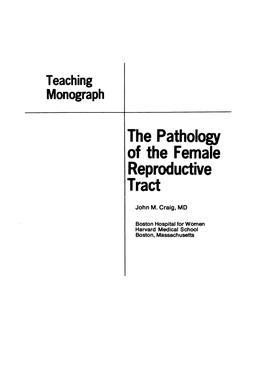 The Pathology Reproductive