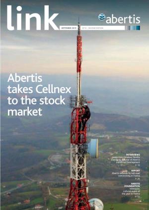 Abertis Takes Cellnex to the Stock Market