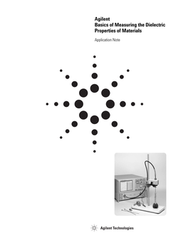 Agilent Basics of Measuring the Dielectric Properties of Materials