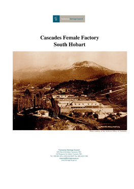 Cascades Female Factory South Hobart