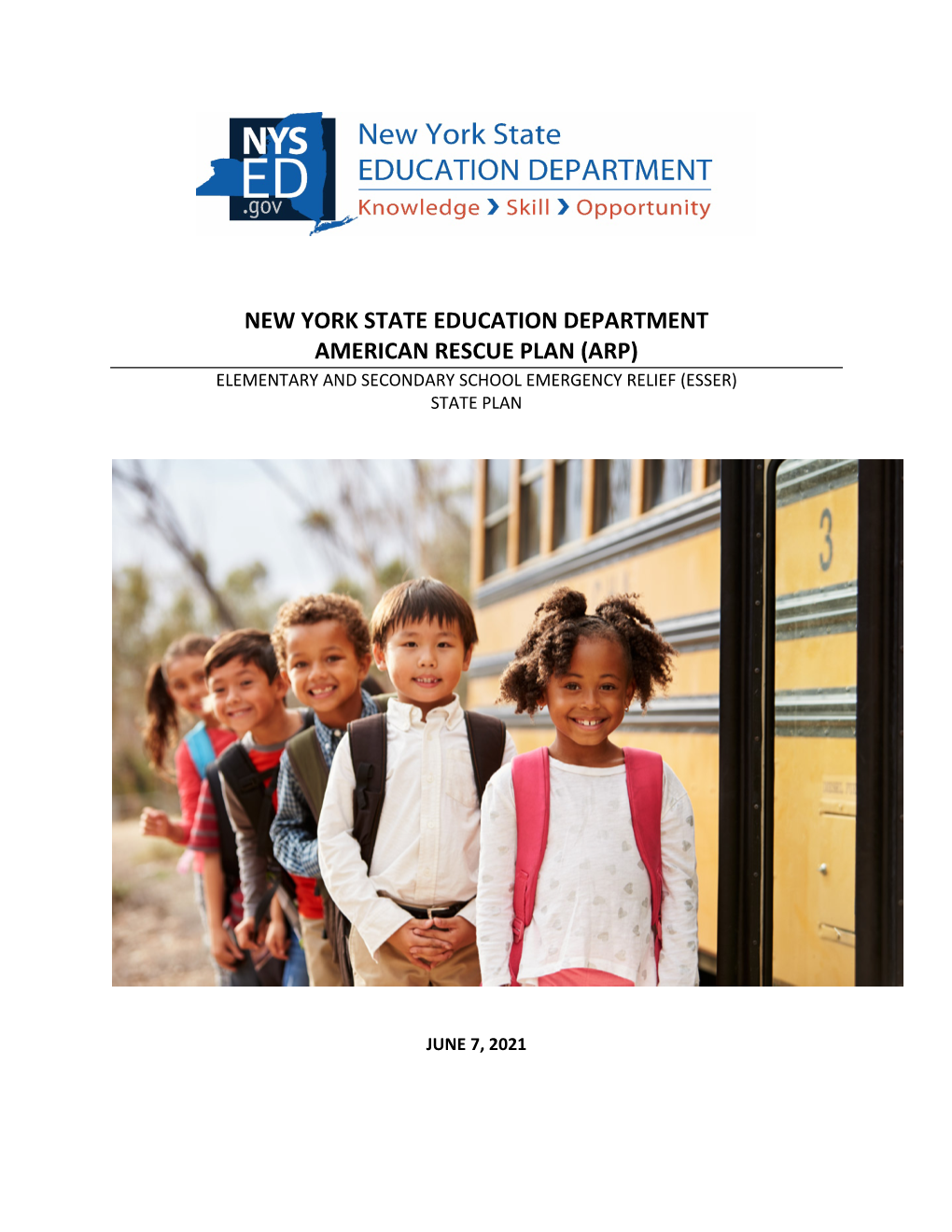 NYSED ARP ESSER Document