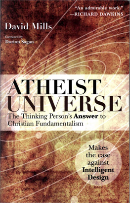 ATHEIST UNIVERSE the Thinking Person's Answer to Christian Fundamentalism