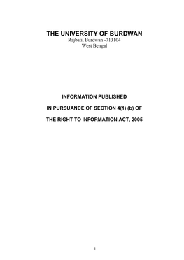 (B) of the RIGHT to INFORMATION ACT, 2005
