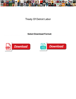 Treaty of Detroit Labor