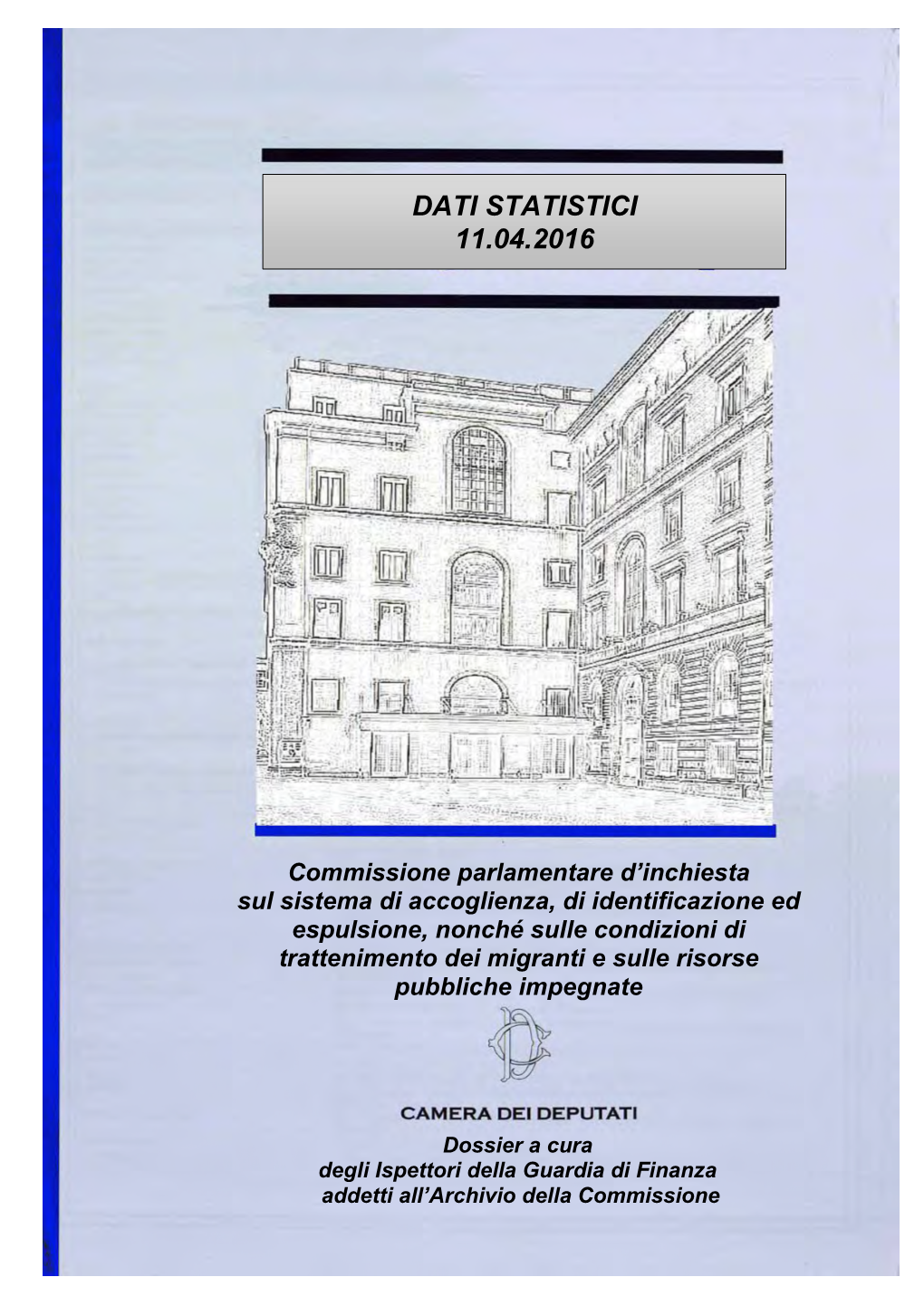 Dati Statistici 11.04.2016