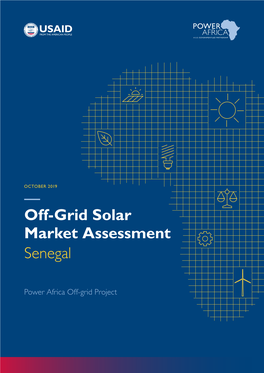 Off-Grid Solar Market Assessment Senegal