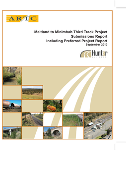 Maitland to Minimbah Third Track Project Submissions Report Including Preferred Project Report September 2010