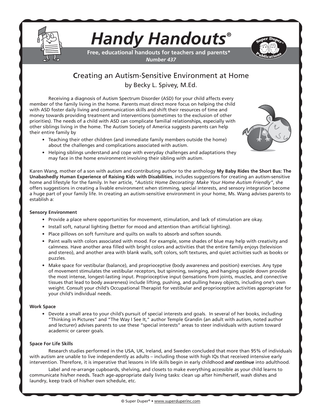 Handy Handouts® Free, Educational Handouts for Teachers and Parents* Number 437