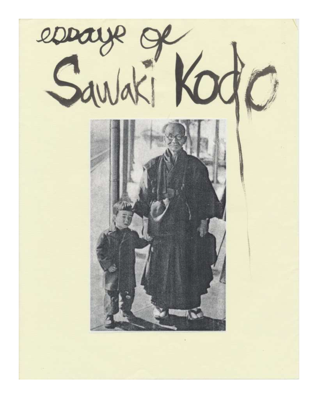 Essays of Kodo Sawaki