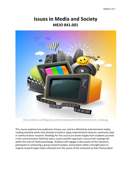 Issues in Media and Society MEJO 841.001