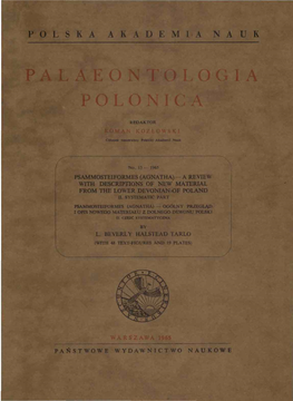Full Text -.: Palaeontologia Polonica