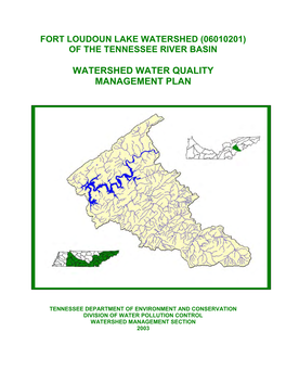 Fort Loudoun Lake Watershed (06010201) of the Tennessee River Basin