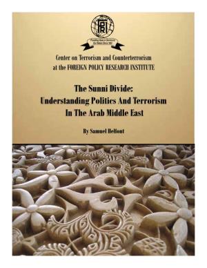 The Sunni Divide: Understanding Politics and Terrorism in the Arab Middle East