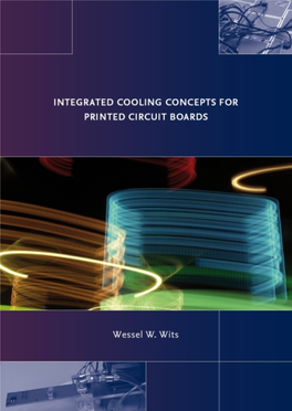 Integrated Cooling Concepts for Printed Circuit Boards