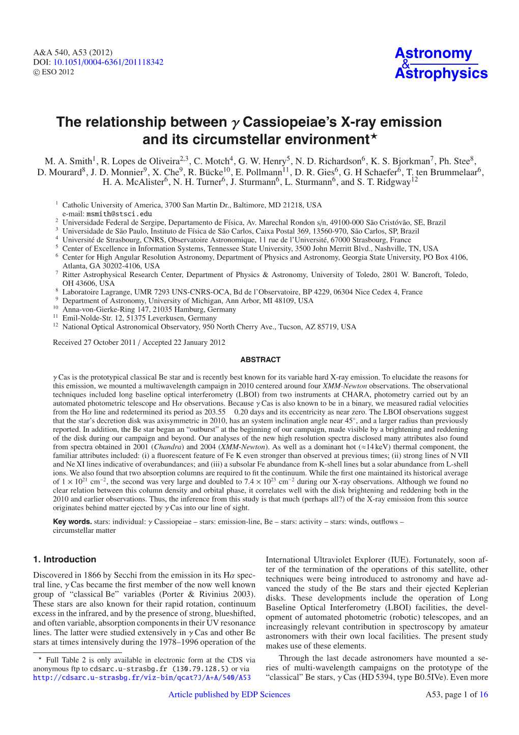 The Relationship Between Γ Cassiopeiae's X-Ray Emission And