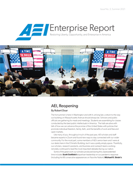 Enterprise Report Restoring Liberty, Opportunity, and Enterprise in America