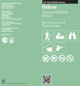 Oxbow National Wildlife Refuge U.S