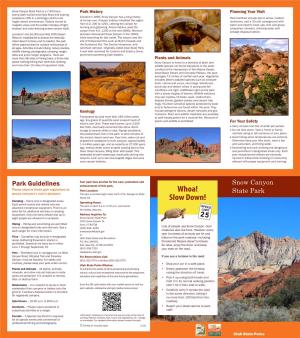 Snow Canyon Brochure 2018 Web
