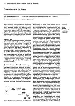 Rheumatism and the Thyroid