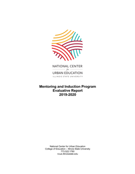 2019-2020 Mentoring and Induction Report