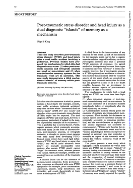 Islands" of Memory As a Mechanism