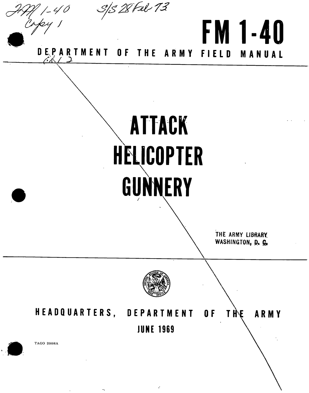 X ATTACK HELICOPTER GUNNERY