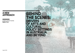 Behind the Scenes: Drivers Influencing Arts and Cultural Policy