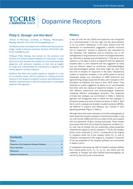 Dopamine Receptors